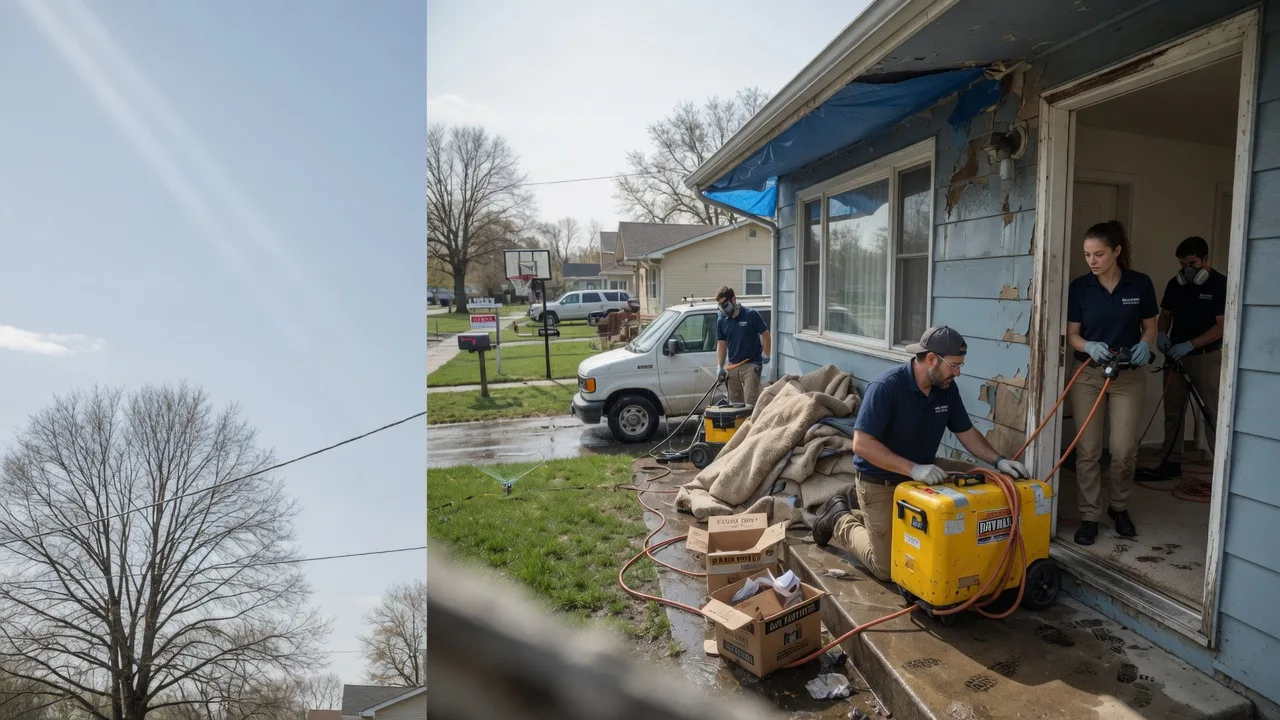 Basement Flood Cleanup in Branchville, NJ near me